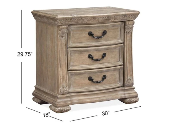 Marisol B5132-01 Drawer Nightstand - Image 5