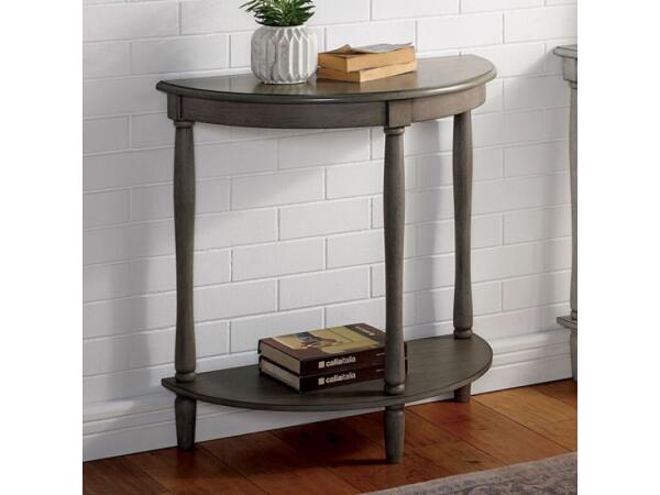 Menton Side Table Chairside Tables Antique Gray