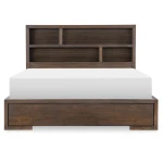 Complete Bookcase Queen Panel Bed 5/0 Beds Beds 11