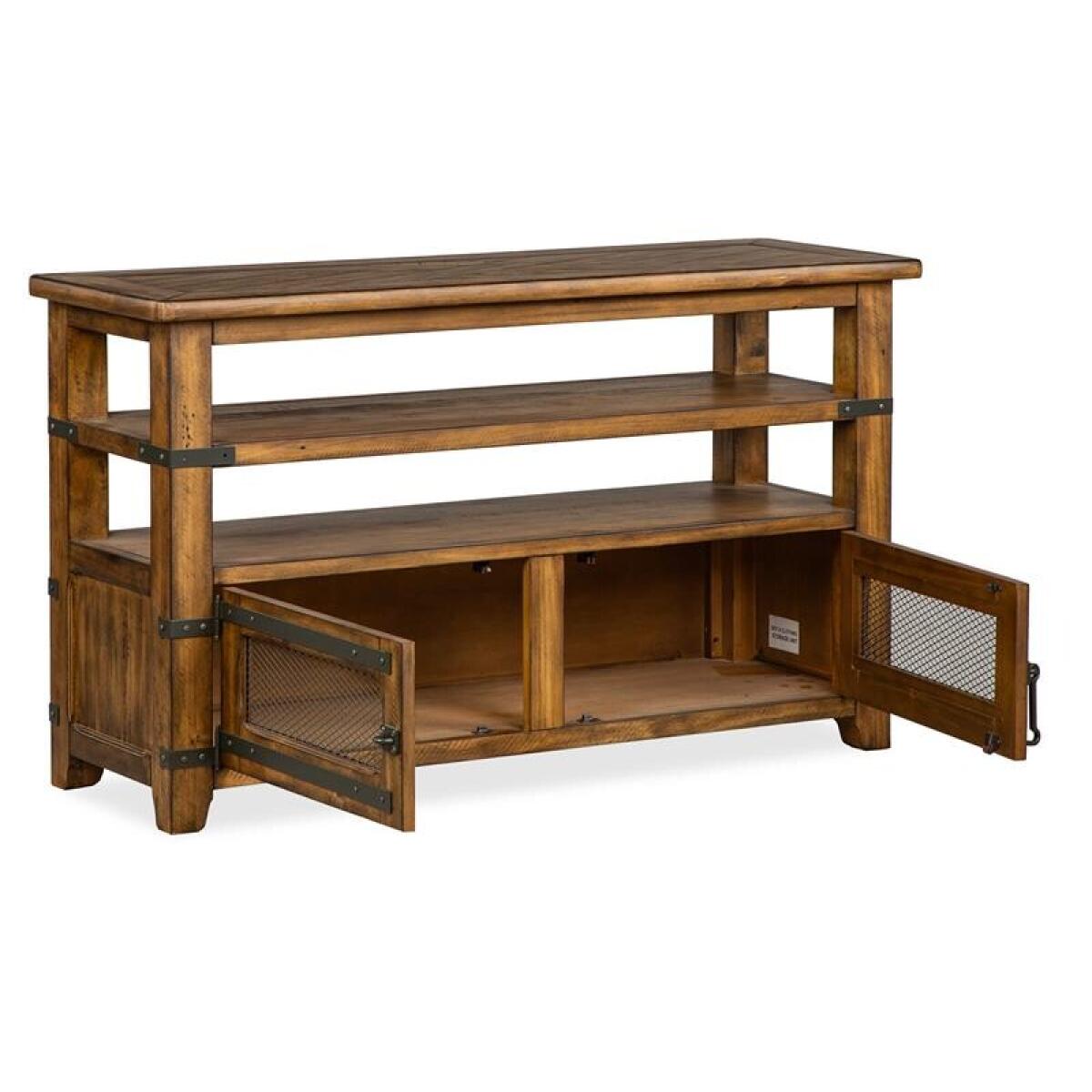 Chesterfield Rectangular Sofa Table Sofa Tables Brown 7