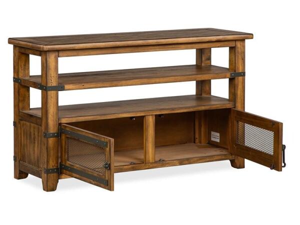 Chesterfield Rectangular Sofa Table Sofa Tables Brown 16