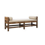 Monterey 2 Drawer Electrified Nightstand Nightstands Brown