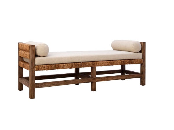 Georgia Backless Bench Chairs & Benches Brown