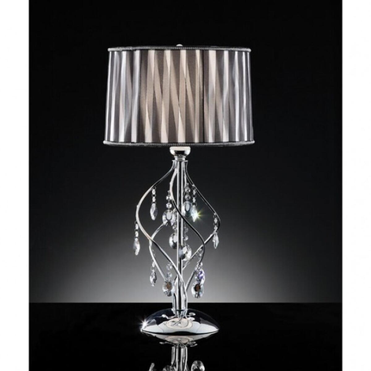 Arya Table Lamp Lighting Black/Chrome 5