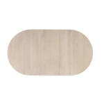 Hines Oval Dining Table Dining Tables Black 16