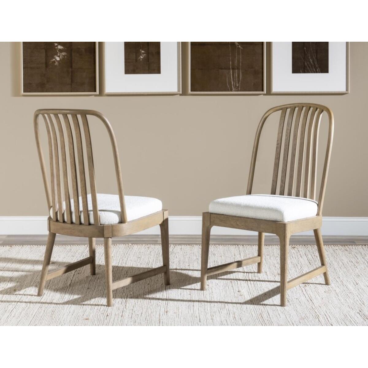 Spindle Back Side Chair Chairs & Benches Brown 6