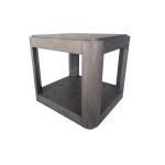 Rect Cocktail Table With Wood Top Cocktail & Coffee Tables Brown 2