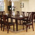Durango Wood Trestle Dining Table Base KD Dining Table Bases Brown 2