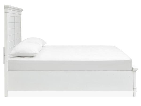 Charleston Complete Queen Panel Bed - White - Image 5