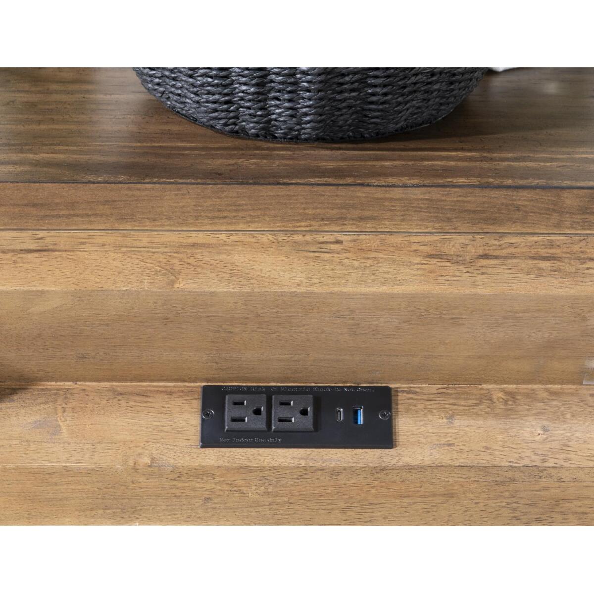 Bedside Chest Nightstands Brown 6