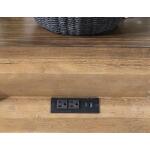 Bedside Chest Nightstands Brown 13