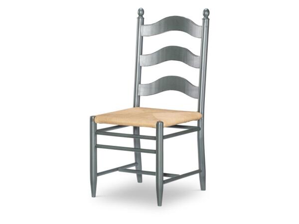 Rush Seat Ladder Back Side Chair Chairs & Benches Chairs & Benches