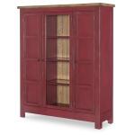 Pie Safe Dining Storage Barnwood Oak And Spiced Apple 14