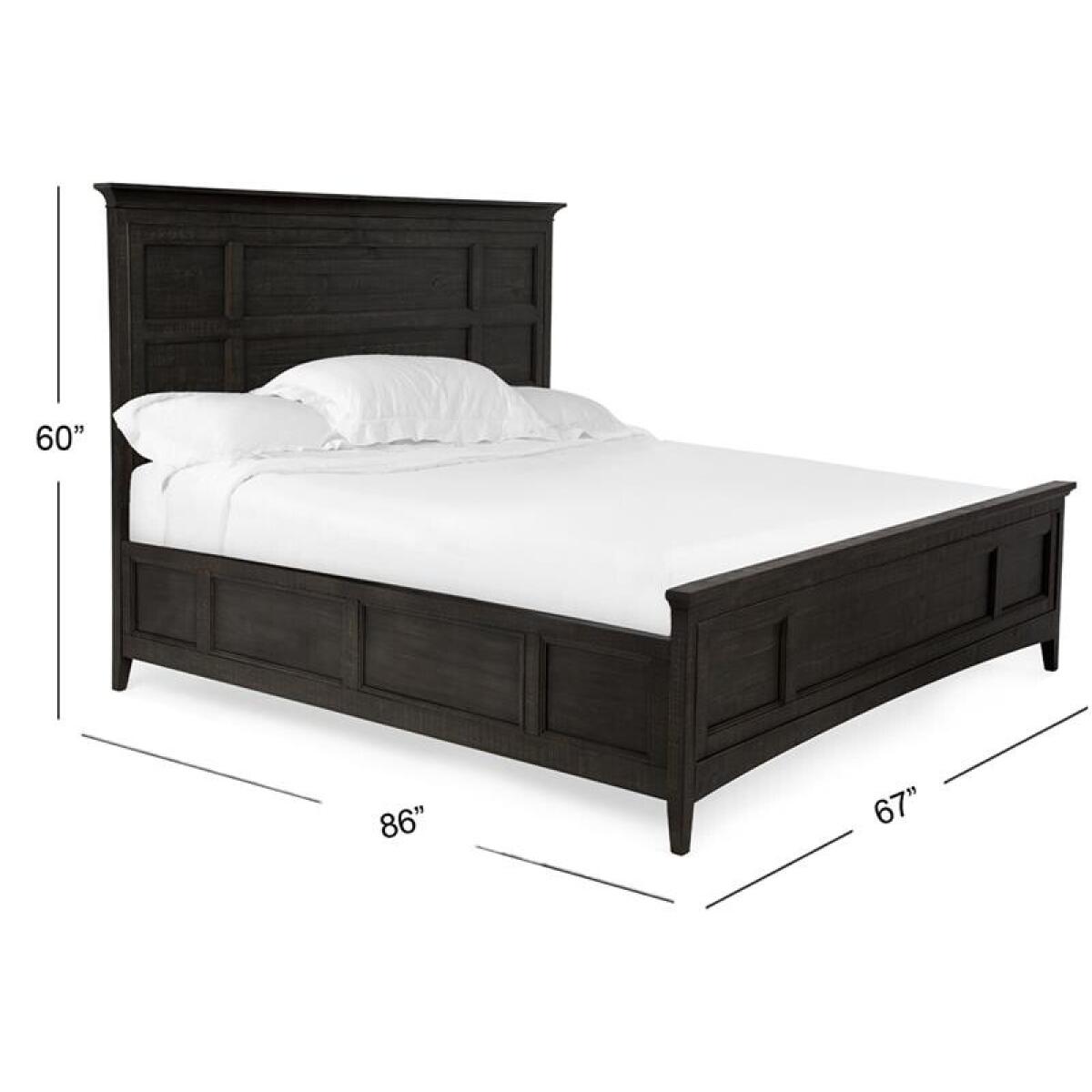 Westley Falls Complete Queen Panel Bed with Regular Rails - Image 4