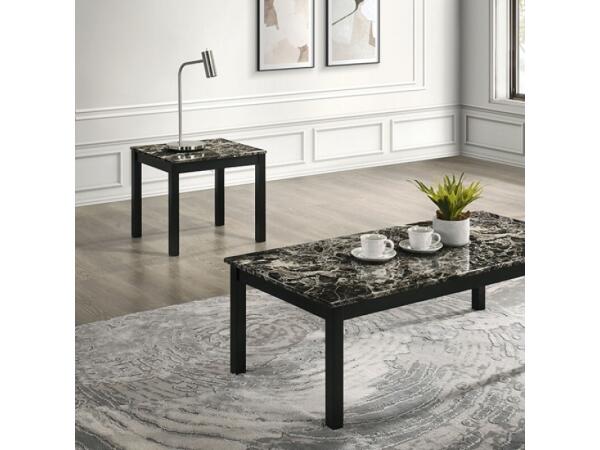 Findlay 3 Pc. Table Set Table Sets Black