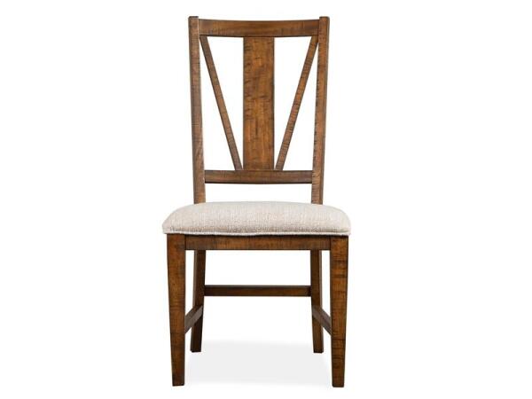 Bay Creek Dining Side Chair w/Upholstered Seat (2/ctn) Chairs & Benches Brown 13
