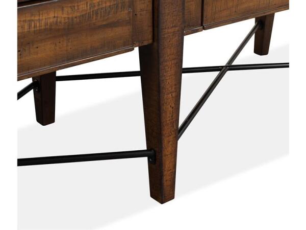 Bay D4398-68 Bench w/Upholstered Seat - Image 9