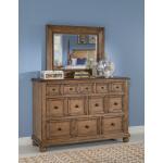 Dresser 8 Drawer Dressers Barnwood Oak 16