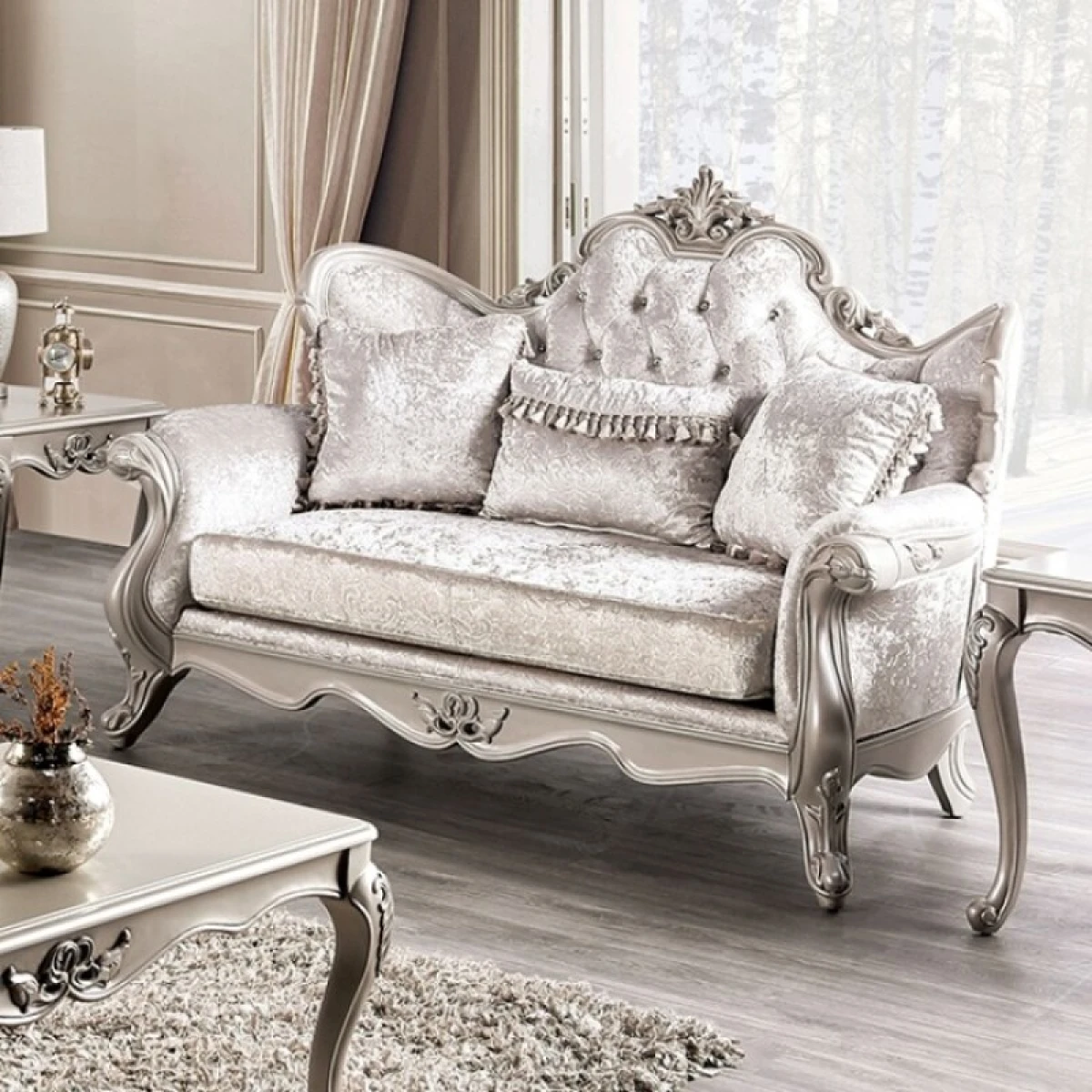 Acapulco Loveseat Loveseats Cream 4
