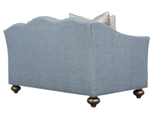 Janie Aqua Loveseat Loveseats Blue 10