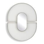 Encase Oval Mirror