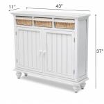 Monaco Entry Cabinets With Baskets - Image 14