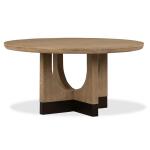 Tristan - LT. Brown 60" Round Dining Table