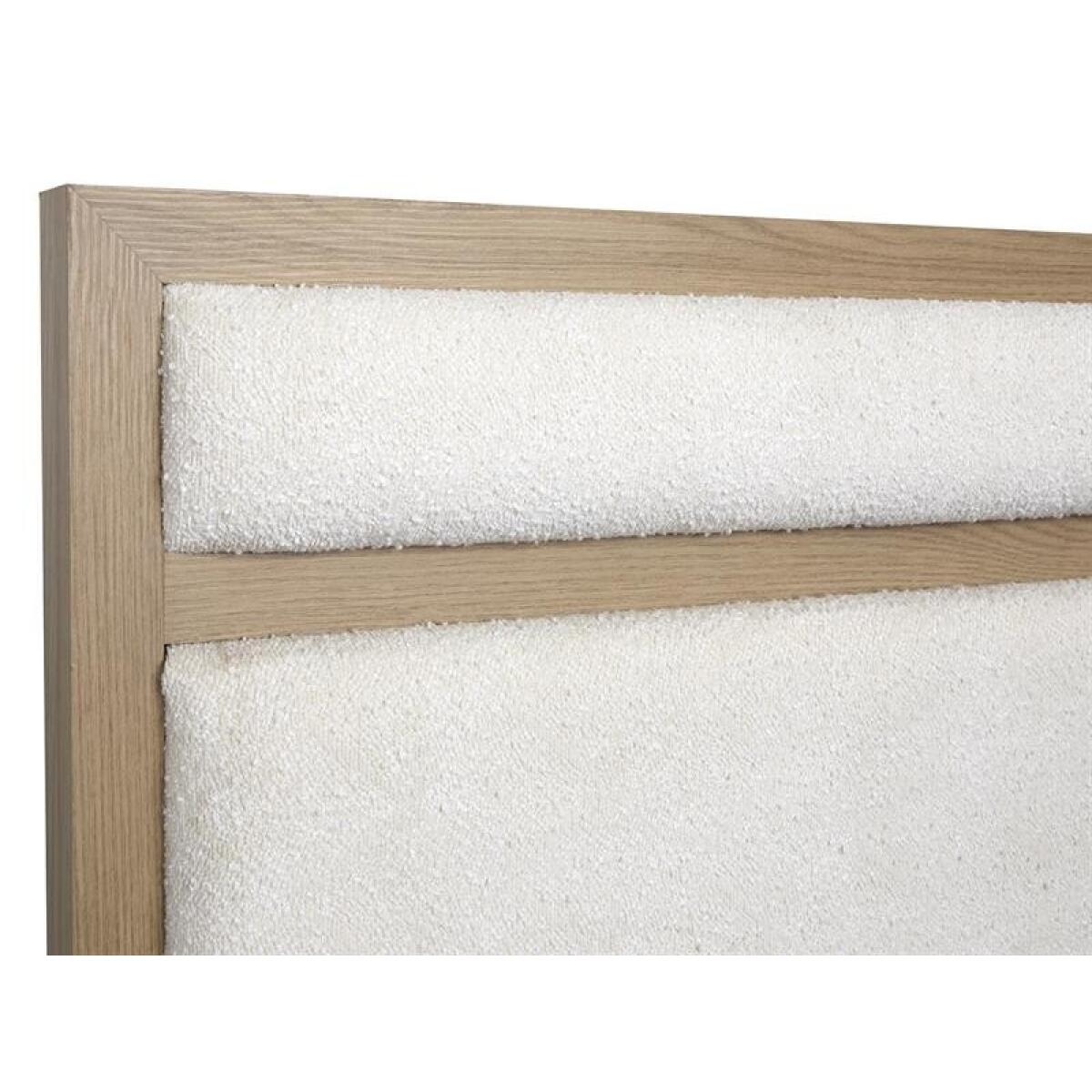 Merrifield Complete King Panel Bed w/Upholstered Headboard - Image 5