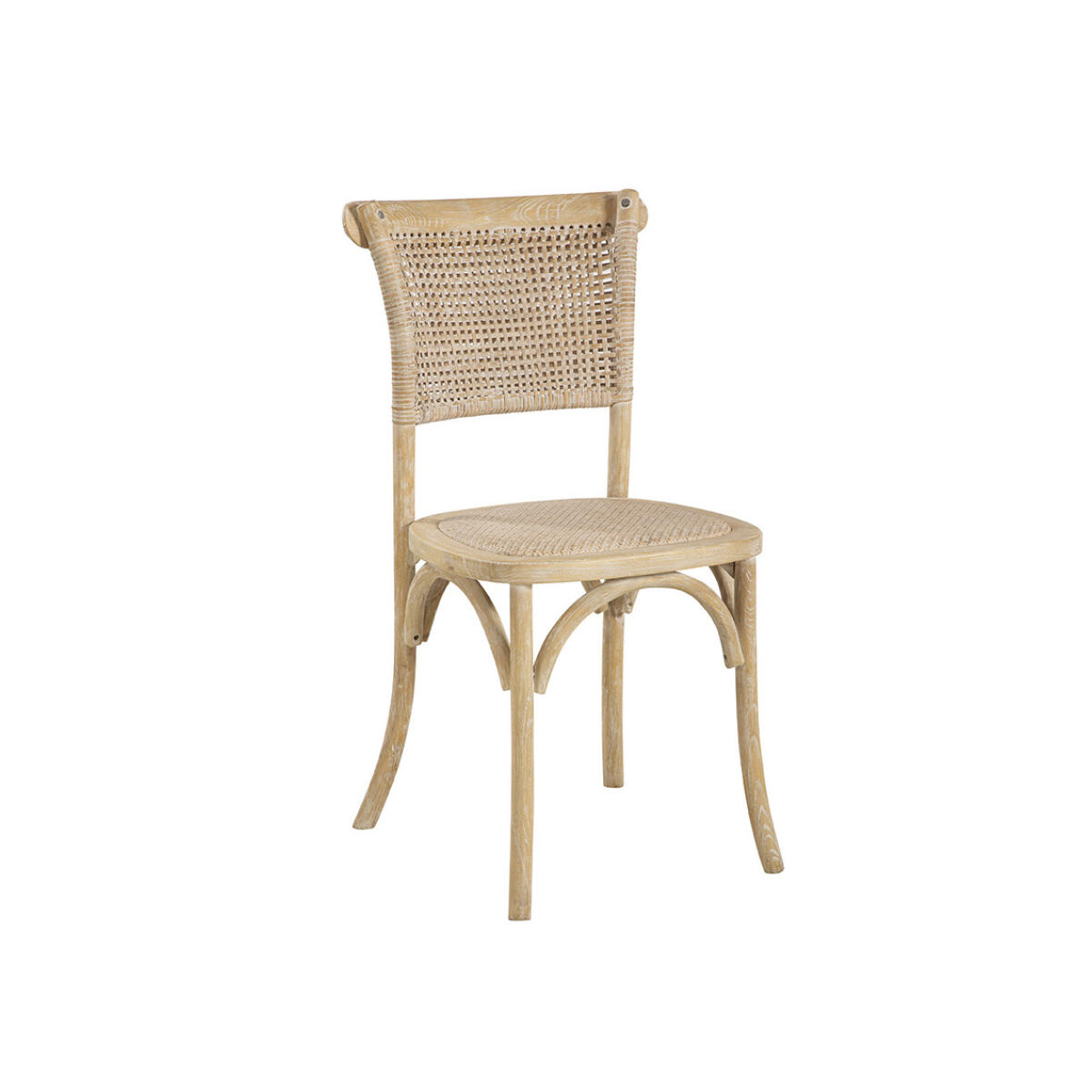 White Washed Halsey Side Chair - Image 2