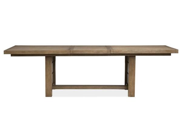 Plum D5768-21 Trestle Dining Table - Image 11