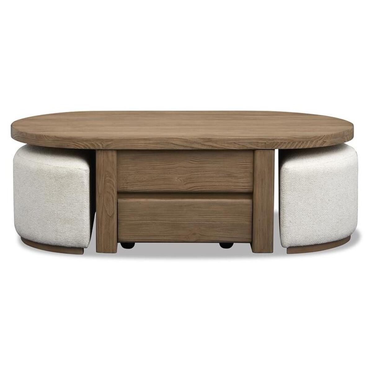 Hayden Lift Top Stg.Cocktail Table w/Casters & 2 Uph.Stools - Image 12