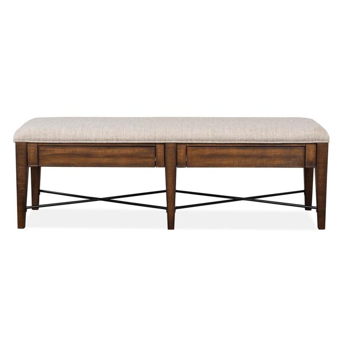 Bay D4398-68 Bench w/Upholstered Seat - Image 8