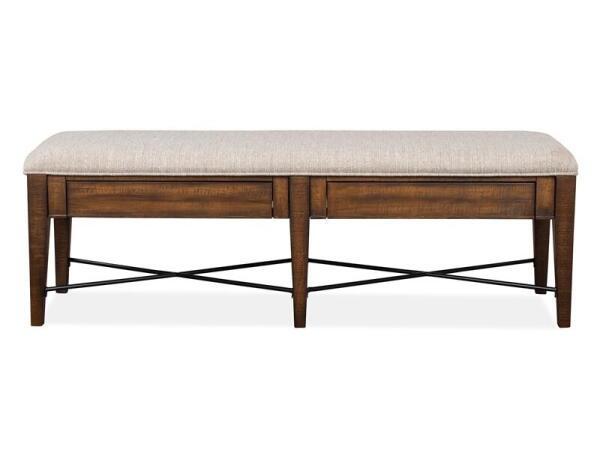 Bay D4398-68 Bench w/Upholstered Seat - Image 8