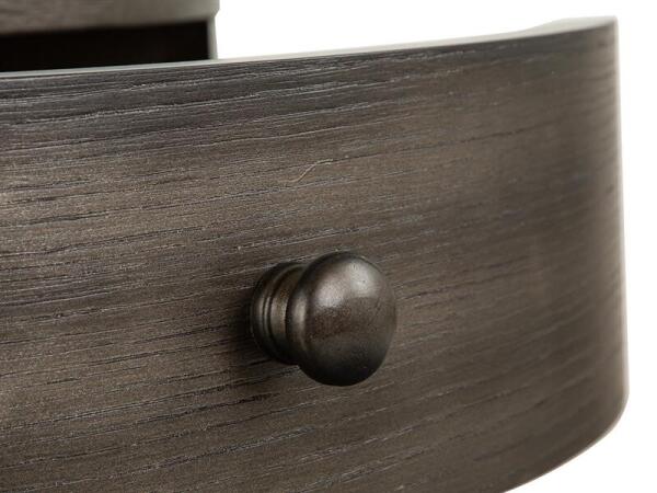 Hadleigh Black Round End Table - Image 5