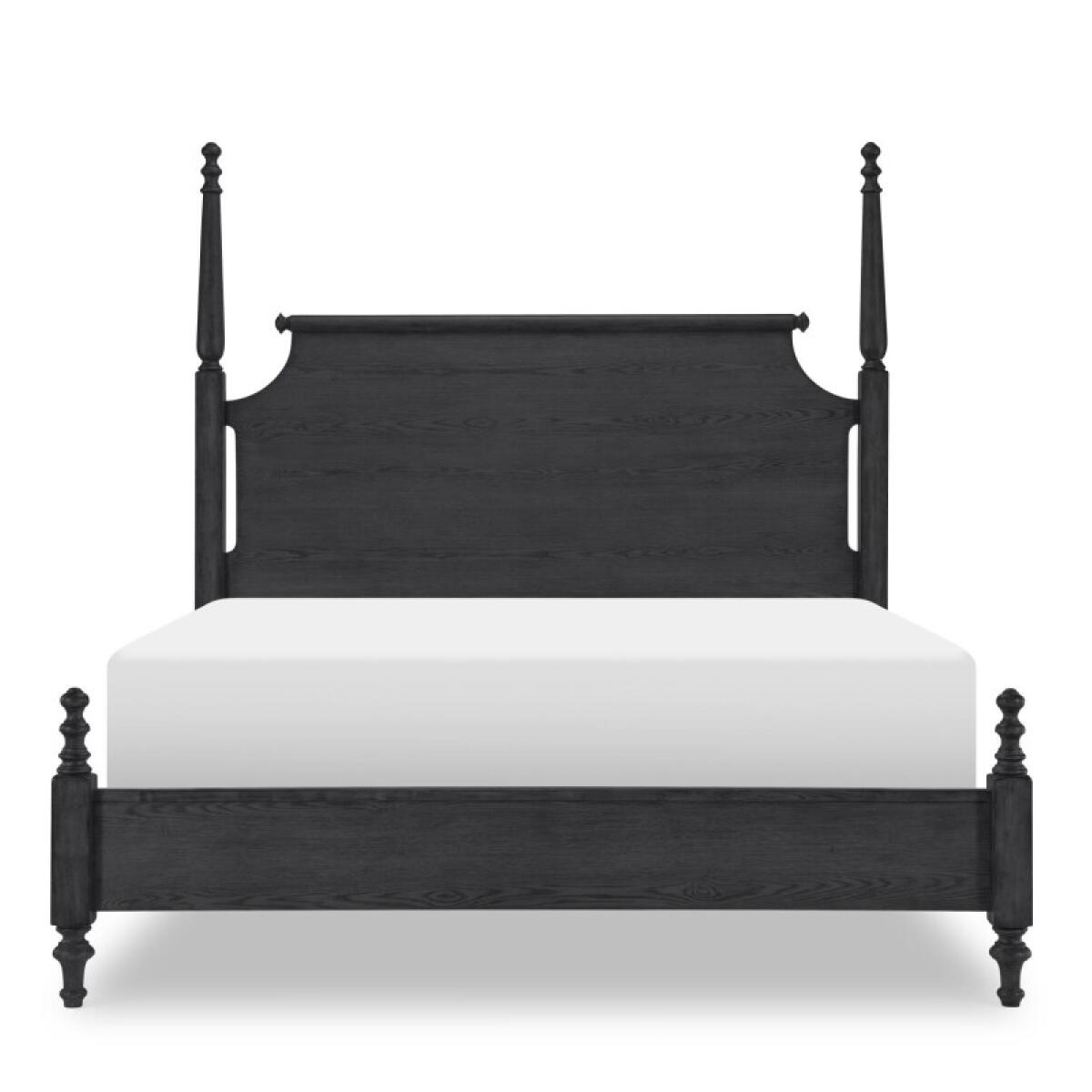 Complete High/low Poster Bed 5/0 Queen Kettle Black CLH4011-4605K - Image 7