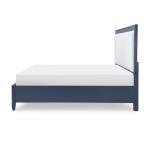 Complete Upholstered Bed Ca King 6/0 Blue Finish Beds Beds 9