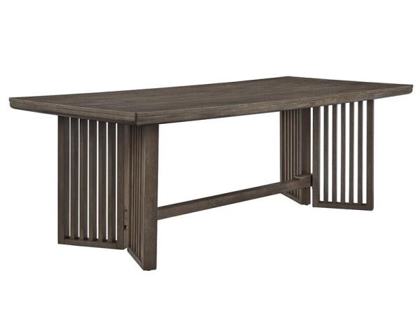 Kavanaugh Trestle Dining Table Dining Tables Brown