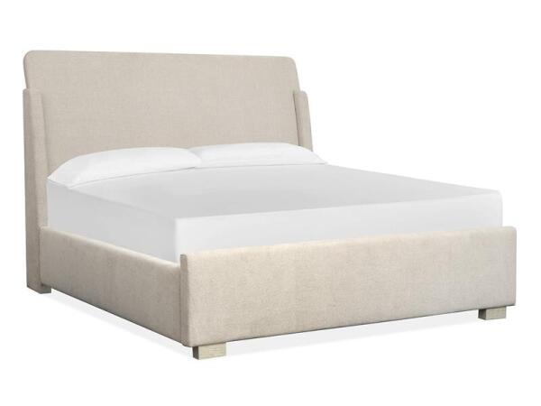 Lorelei B5893-62 Complete King Upholstered Sleigh Bed - Image 3