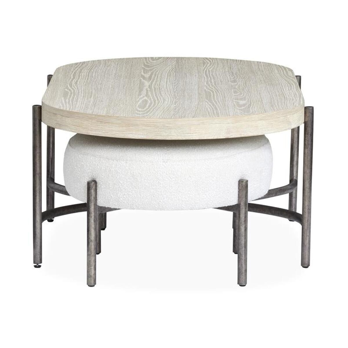 Jennings Oval Cocktail Table w/2 Ottomans (Uph. Seat) Cocktail & Coffee Tables Cocktail & Coffee Tables 5