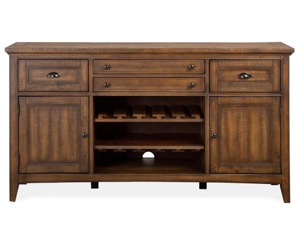 Bay Creek Buffet Dining Storage Brown
