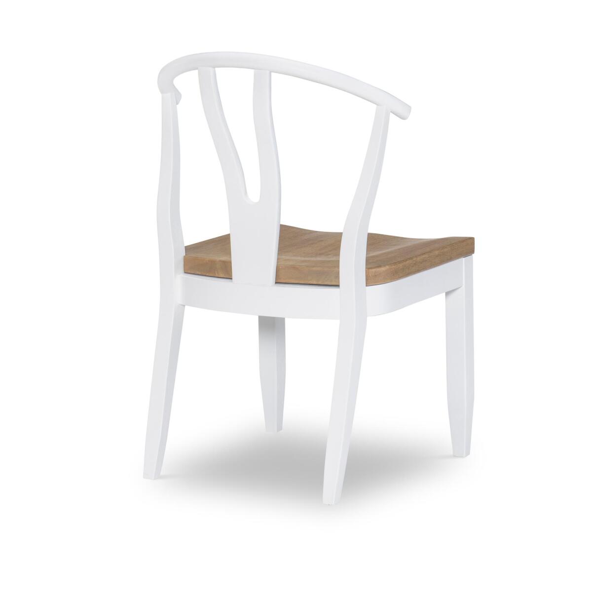 Wishbone Back Side Chair White Chairs & Benches Chairs & Benches 5