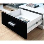 Egaleo TV Console Entertainment Stands Black/White 10