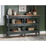 Turned Leg Console Storage Table 4 Drw - Image 5