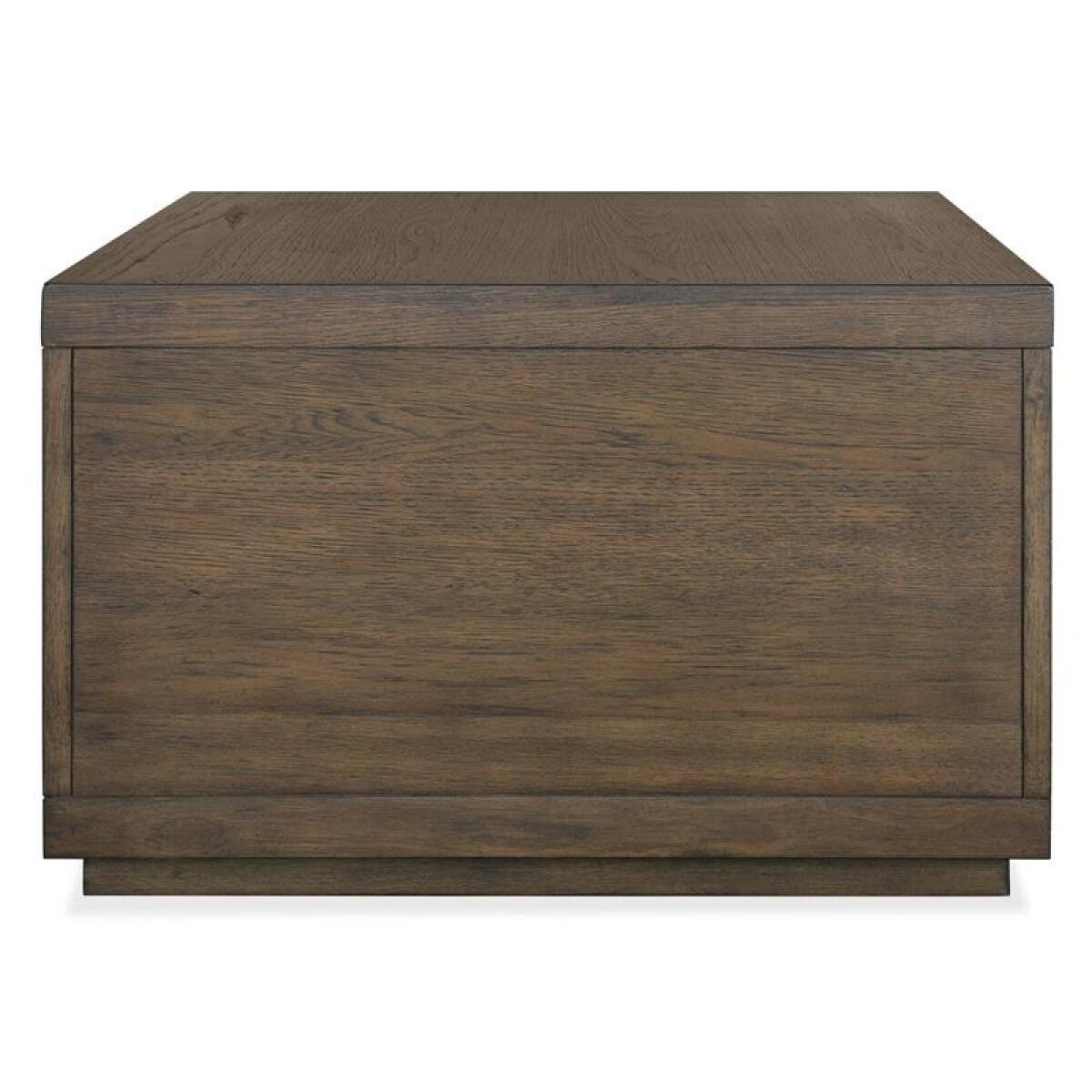 Merrick Rectangular Cocktail Table w/Casters Cocktail & Coffee Tables Brown 10