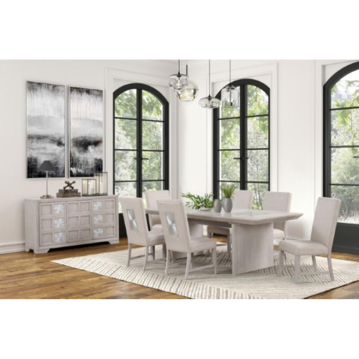 Argenthart 7 Pc Dining Table Set - Image 3