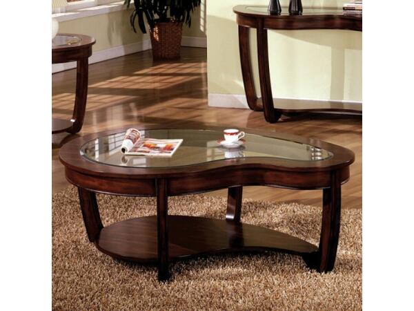 Crystal Falls Coffee Table Cocktail & Coffee Tables Brown