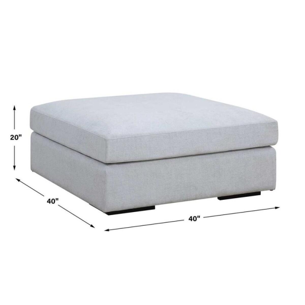 Refuge Sofa, Ottoman, Cloud Blue - Image 6