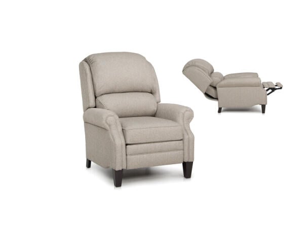 Pressback Reclining Chair 710-33 Recliners Gray