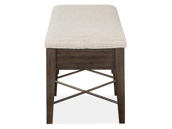 Westley Falls Bench w/Upholstered Seat - Image 4