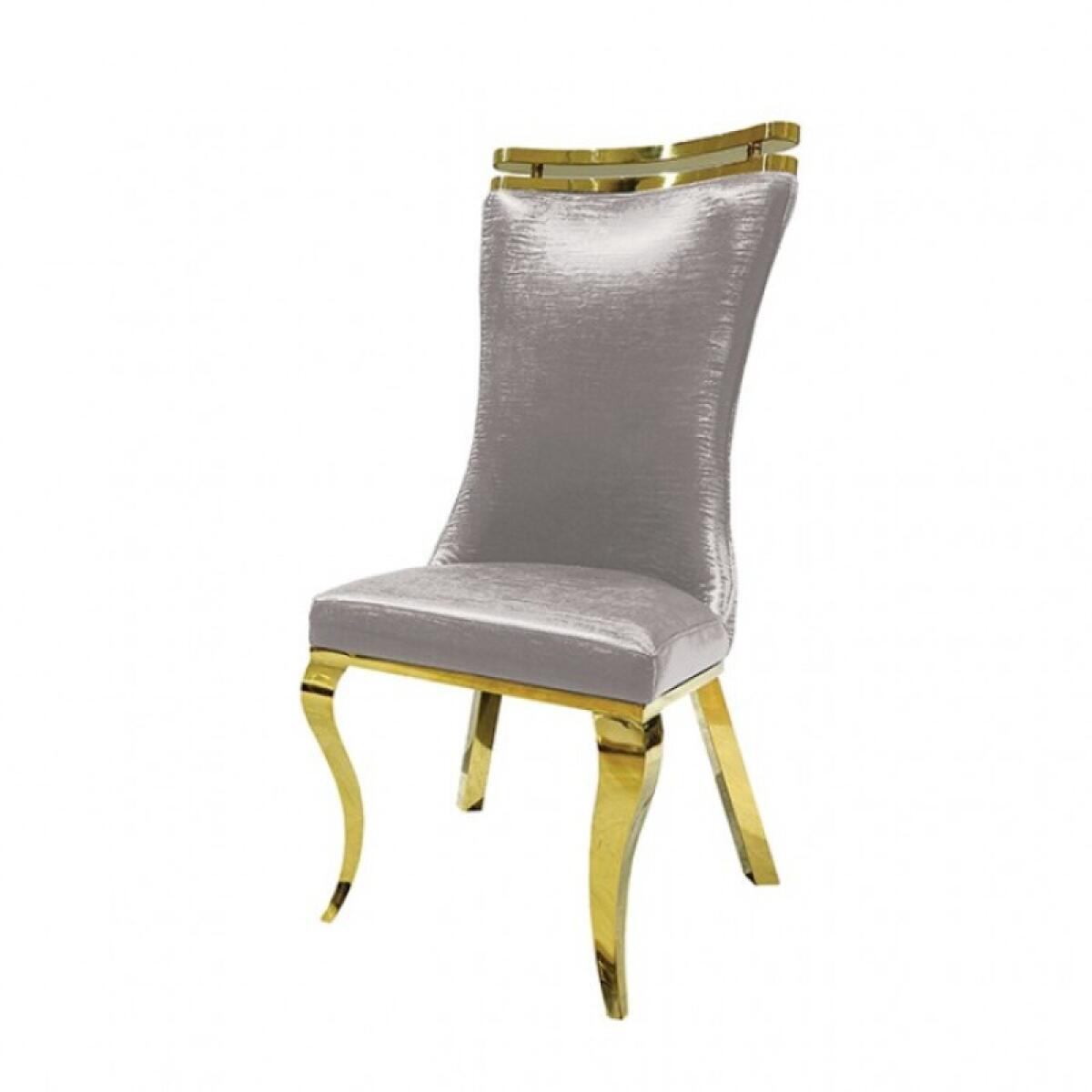 Palazzo Chair, Gold/Silver (2/CTN) - Image 2